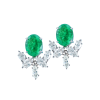 Серьги  с изумрудами 7,0 ct и бриллиантами 3,85 ct (37644) №3