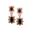 Серьги RalfDiamonds Garnet & Spinel & Diamonds & Rose Gold RDE (38407) №2