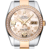 Часы Rolex Datejust 36 mm Flower Dial Diamond Bezel 116243 (36257) №3