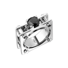 Кольцо  Square White Gold & Black Diamond 1.87 ct (38749) №2