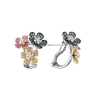 Серьги RalfDiamonds Flowers White Gold & MULTICOLOR GEMSTONES (40132) №2