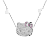 Подвеска Victoria Casal Hello Kitty Head Diamonds & Pink Sapphire (37823) №2
