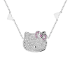 Подвеска Victoria Casal Hello Kitty Head Diamonds & Pink Sapphire (37823) №4