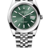 Часы Rolex Datejust Green Dial Jubilee 126300 (38542) №7