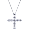 Крест Mercury Classic Cross 3.43 ct Pendant MP21069/WG/CR3.50 (35791) №3