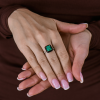Кольцо  3,34 ct Natural Emerald & Diamonds PIECE UNIQUE (42021) №7