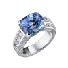 Кольцо RalfDiamonds Natural Sapphire 7,92 ct Blue/VVS & Round Brilliant 1.72 ct (37113) №3