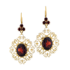 Серьги Dolce & Gabbana Barocco Garnet & Yellow Gold WEEB5G WGRA1 Z0000 (41027) №2