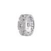 Кольцо Cartier Maillon Panthère Triple Row Half-Paved White Gold (SIZE 51) CRB4127251 (40831) №4