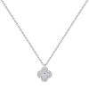 Подвеска Van Cleef & Arpels Sweet Alhambra White Gold Diamonds Pendant VCARO85900 (36060) №2