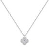 Подвеска Van Cleef & Arpels Sweet Alhambra White Gold Diamonds Pendant VCARO85900 (36060) №4