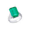 Кольцо  COLOMBIA EMERALD 7,8 ct Intense Bluish Green/I1 (43407) №3