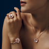 Кольцо Chopard Happy Hearts Flower Rose Gold Mother of Pearl 82A085-5307 (37954) №4