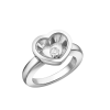 Кольцо Chopard Happy Diamonds Hearts White Gold 827773-1109 (38085) №5