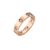 Кольцо Cartier Love Small Model 8 Diamonds Rose Gold (SIZE 51) CRB4050851 (41156) №6