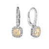 Серьги GIA с бриллиантами по 1,01 ct FLY/VS1 - 1,01 ct FLY/VS2 (36119) №4