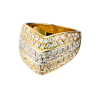 Кольцо  Two Tone Gold 1,150 ct Round Cut Diamonds (42647) №3