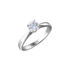 Кольцо Albedo 0,50 ct D/VVS1 Round Diamond (37004) №3