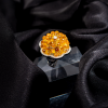 Кольцо Oro Trend Citrine Flower Ring (32706) №6