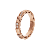 Кольцо Bvlgari Serpenti Viper Rose Gold & Diamonds (SIZE 55) 353272 (40748) №4