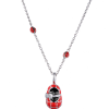 Колье Aaron Basha LadyBug Necklace & Red Diamond Bow Baby Shoe (37066) №4