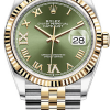 Часы Rolex Datejust 36mm Green Diamond Dial Steel and Yellow Gold 126233-0025 (36849) №2