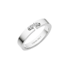 Кольцо Chaumet Liens Évidence wedding band White gold, diamonds, 4mm 080315 (40680) №2