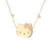 Подвеска Victoria Casal Hello Kitty Head Yellow Gold Diamonds (37824) №2