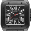Часы Cartier Santos 100 Black Wssa0006 3774 (37157) №4