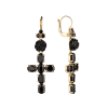 Серьги Dolce & Gabbana Devotion Cross Black Sapphire & Jade WEDC1GW0001ZOO00 (41019) №2