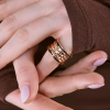 Кольцо Bvlgari B.Zero1 Rock four-band Rose Gold & Ceramic 357956 (40074) №5