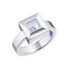 Кольцо Chopard Happy Diamonds Square White Gold 82/2938-20 (38032) №2