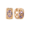 Серьги Chopard Imperiale Lace Rose Gold & Amethyst & Diamonds 839564-5001 (41837) №2