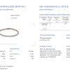 Браслет  6,50 ct G-H/SI2 Tennis White Gold Diamonds (42839) №4
