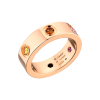 Кольцо Cartier Love Multigemstone Rose Gold (SIZE 54) B4087800 (39138) №2