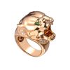 Кольцо Stenzhorn Tiger Rose Gold & Diamonds & Tsavorites (43538) №4