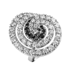 Кольцо Damiani Mimosa 2,50 ct Black & White Diamonds (37205) №7