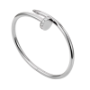 Браслет Cartier Juste In Clou White Gold Diamonds (SIZE 18) CRB6048718 (42690) №4
