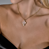 Крест Chopard Happy Diamonds Cross Yellow Gold 794055-0001 (42717) №6
