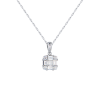 Подвеска  0,25 ct Multishape Cut Diamonds & White Gold (42373) №2