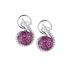 Серьги Giovanni Ferraris Ruby & Diamonds White Gold Ball (38609) №4