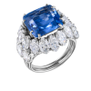 Кольцо GRS Gemresearch Swisslab 11,03 ct Natural Sapphire Blue НЕГРЕТЫЙ (36418) №3