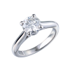 Кольцо Cartier Solitaire Round Diamond 1,23 ct G/VS2 Platinum (36678) №5