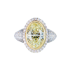 Кольцо  Oval Brilliant 3,00 ct L/VVS2 (41574) №4