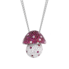 Подвеска ZYDO Gioielli Mushroom Emerald & Diamonds White Gold (39167) №2