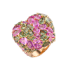 Кольцо Yanush Gioielli Madagascar Pink & Green Sapphires & Pink Gold YR30462PSPPSPG (40813) №3
