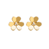 Серьги Van Cleef & Arpels Frivole Small Model Yellow Gold VCARB65700 (38014) №3
