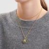 Подвеска Dior Rose Des Vents Medallion Yellow Gold, Diamond and Malachite JRDV95053_0000 (36539) №9