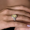 Кольцо  Oval Brilliant 3,00 ct L/VVS2 (41574) №6