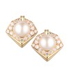Серьги Cartier Pearl & Diamonds Vintage (36806) №3